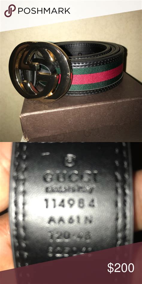 authentic gucci belt serial number|authentic gucci belts for men.